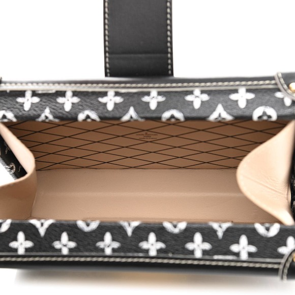 ❌❌ LOUIS VUITTON Catogram Petite Malle b&w Trunk Crossbody Bag Grace Coddington - Picture 6 of 10
